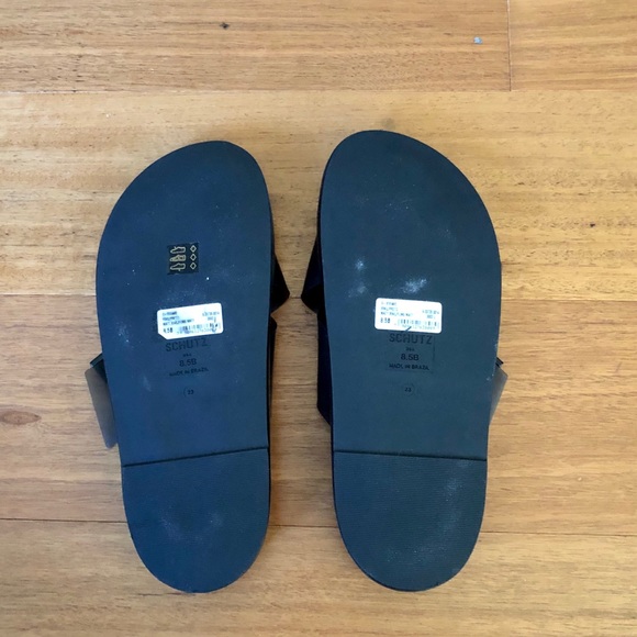 *NEW* Schutz sandals - black -8.5 - made in Brazil - Picture 3 of 3